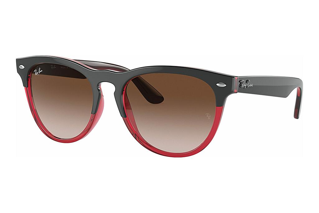 Ray-Ban   RB4471 663113 BrownGrey On Transparent Red