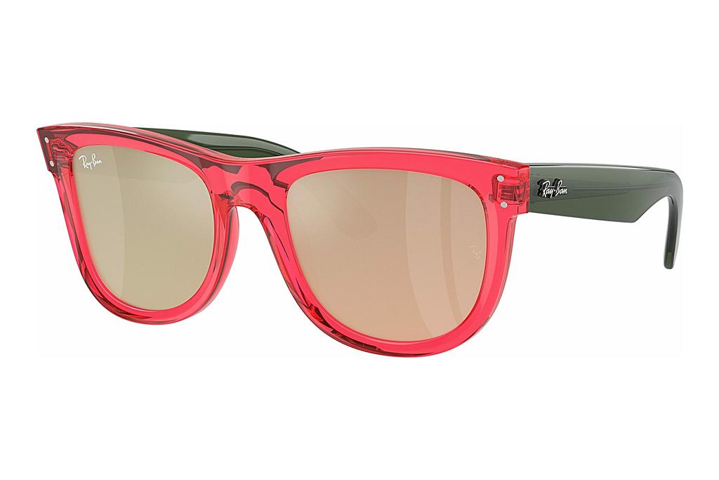 Ray-Ban   RBR0502S 67132O Light GoldTransparent Red