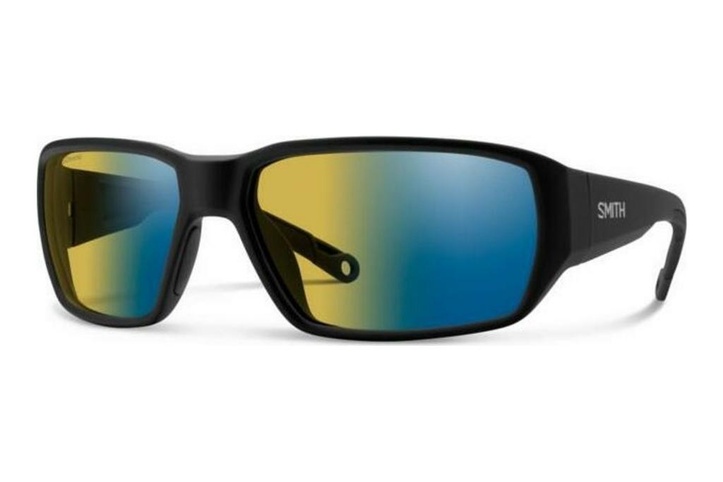 Smith   HOOKSET 124/QG BLUE MIRROR POLARIZED HIGH CONTRASTSCHWARZ