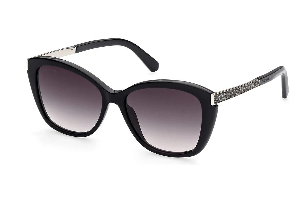Swarovski   SK0326 01B grau verlaufend01B - schwarz glanz / grau verlaufend
