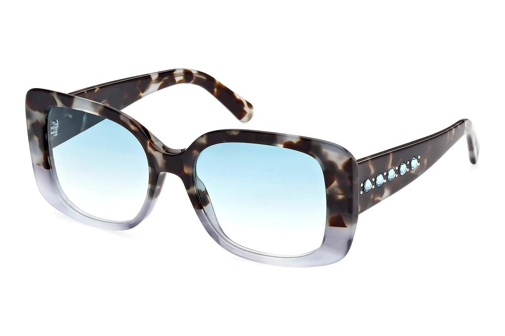 Swarovski   SK0373 52W 52W - havanna dunkel / blau verlaufend