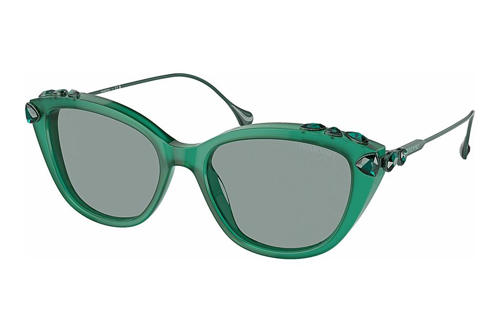 Swarovski   SK6010 2003/1 Dark GreyOpal Green