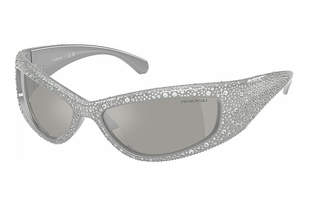 Swarovski   SK6027 10596G Light Grey Mirror SilverLight Grey