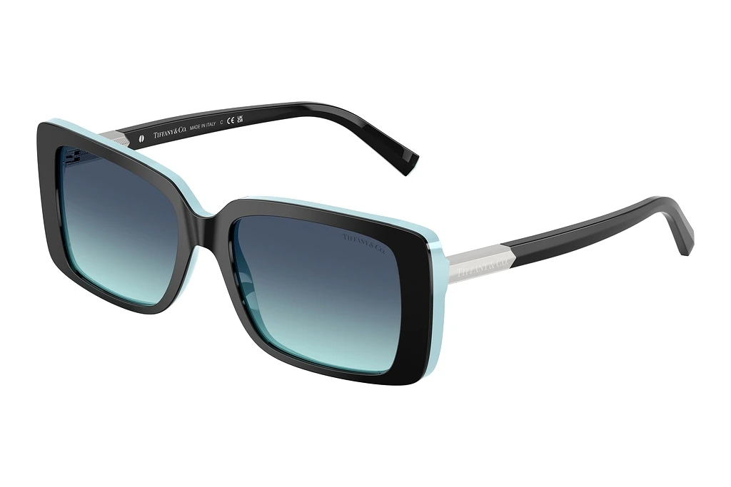 Tiffany   TF4249 80559S Azure Gradient BlueBlack On Tiffany Blue