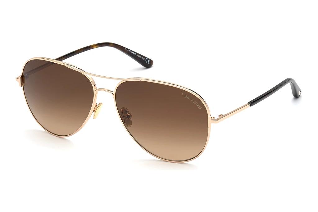 Tom Ford   FT0823 28F braun verlaufend28F - rosé-gold glanz / braun verlaufend