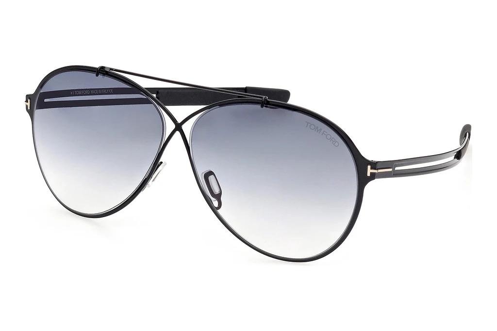 Tom Ford   FT0828 01B gradient smoke01B - schwarz glanz / grau verlaufend