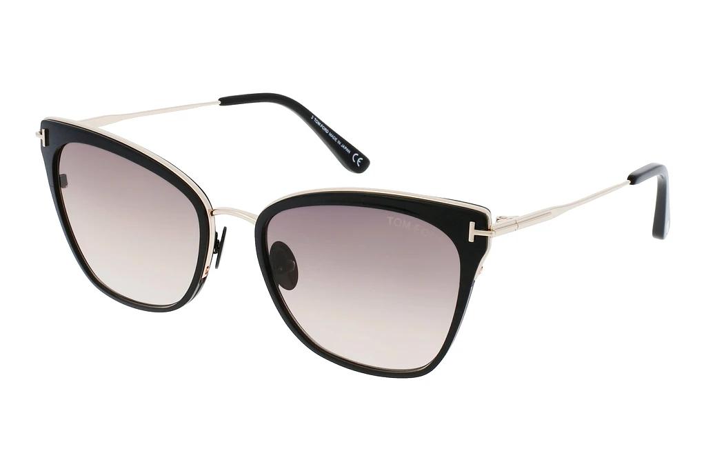 Tom Ford   FT0843 01F braun verlaufend01F - schwarz glanz / braun verlaufend