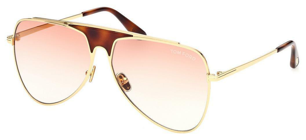 Tom Ford   FT0935 30T 30T - tiefes gold glanz / bordeaux verlaufend
