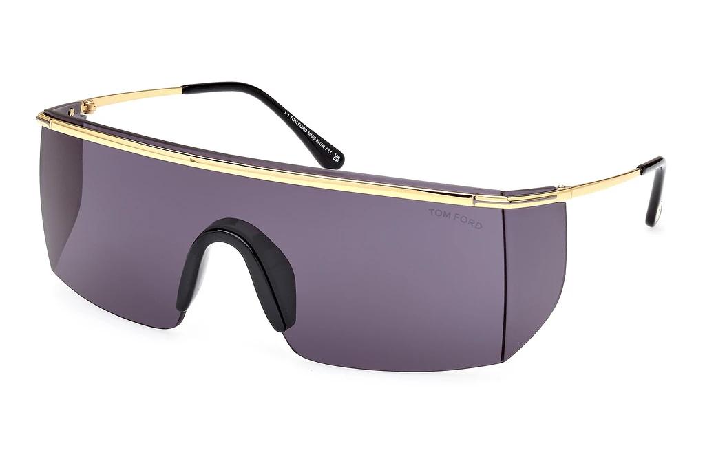 Tom Ford   FT0980 30A 30A - tiefes gold glanz / grau