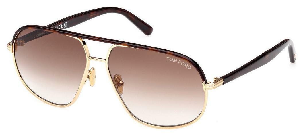 Tom Ford   FT1019 30F gradient brownshiny deep gold