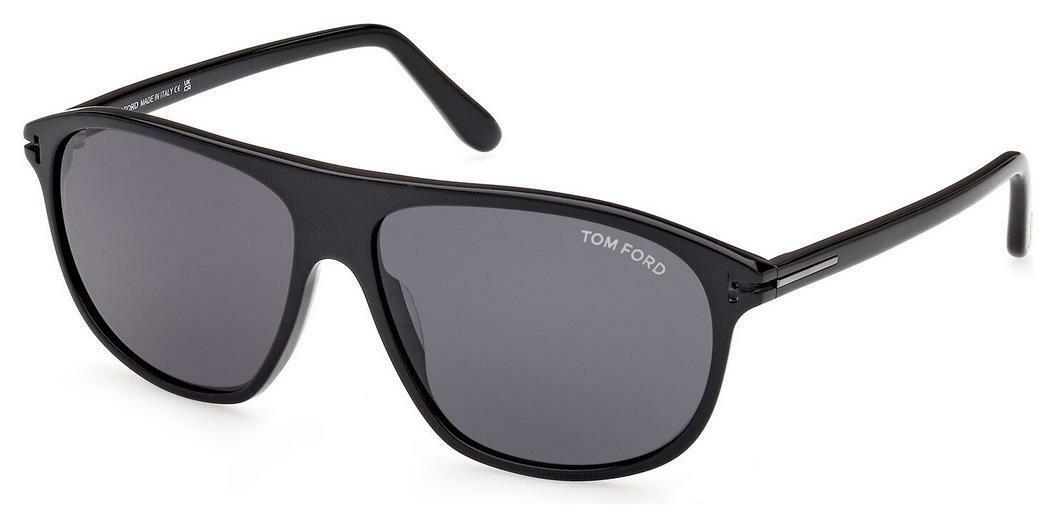 Tom Ford   FT1027-N 01A 01A - schwarz glanz / grau