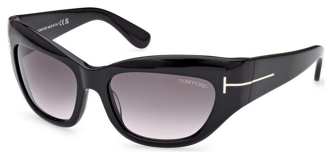 Tom Ford   FT1065 01B 01B - schwarz glanz / grau verlaufend