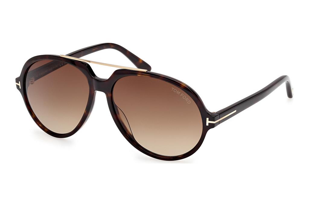 Tom Ford   FT1210 52F braun verlaufendDunkel Havanna