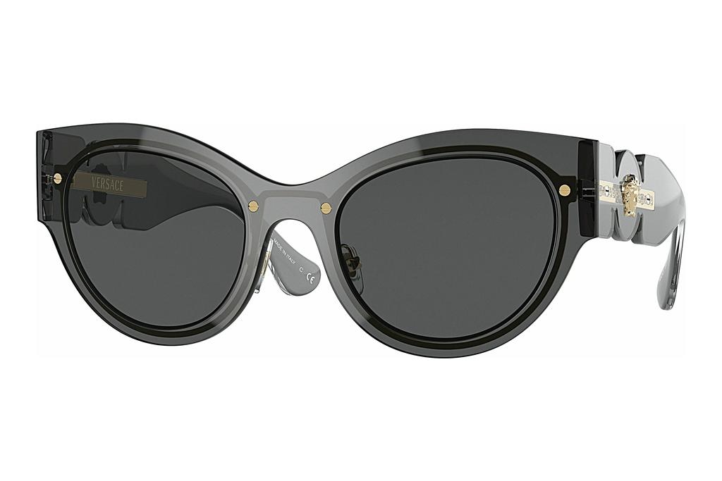 Versace   VE2234 100287 Dark GreyTransparent Dark Grey