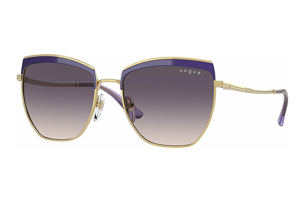 Vogue Eyewear   VO4234S 516636 Pink Gradient Dark GreyTop Violet/Gold