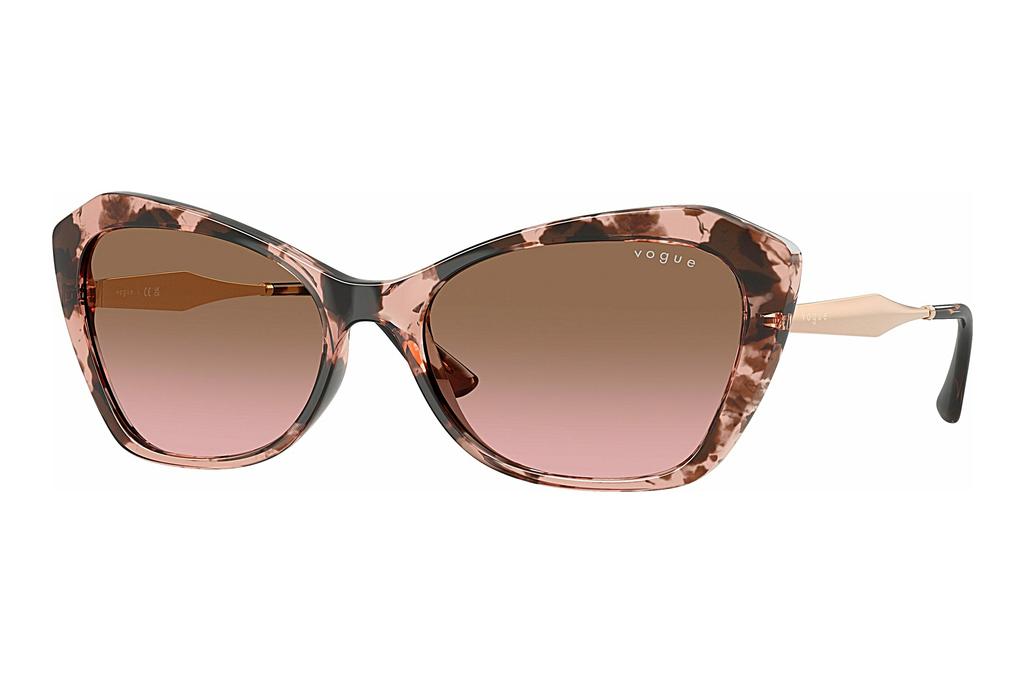 Vogue Eyewear   VO5626S 319914 Pink Gradient BrownRose Havana