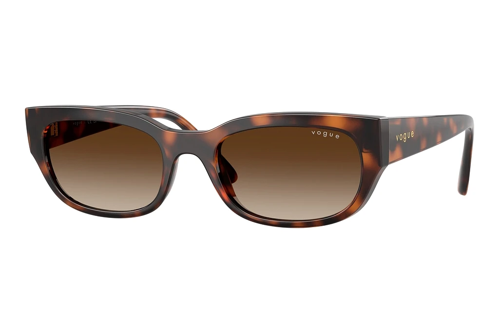 Vogue Eyewear   VO5669S 271813 Gradient BrownTotal Dark Havana