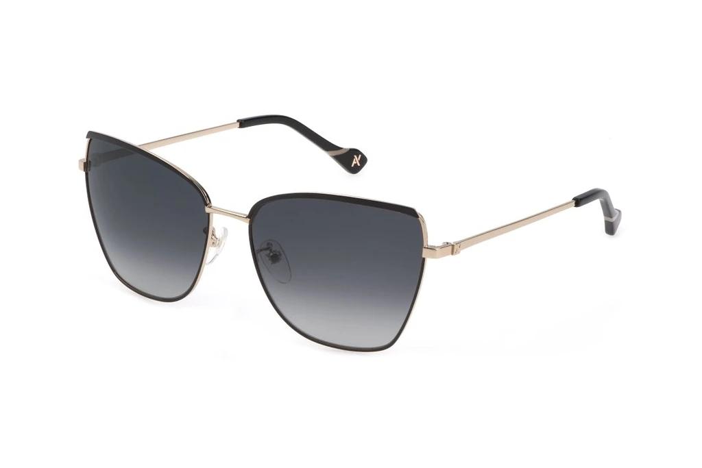 YALEA   SYA058 0302 SMOKE GRADIENTROSE GOLD WITH SEMI MATT BLACK PARTS