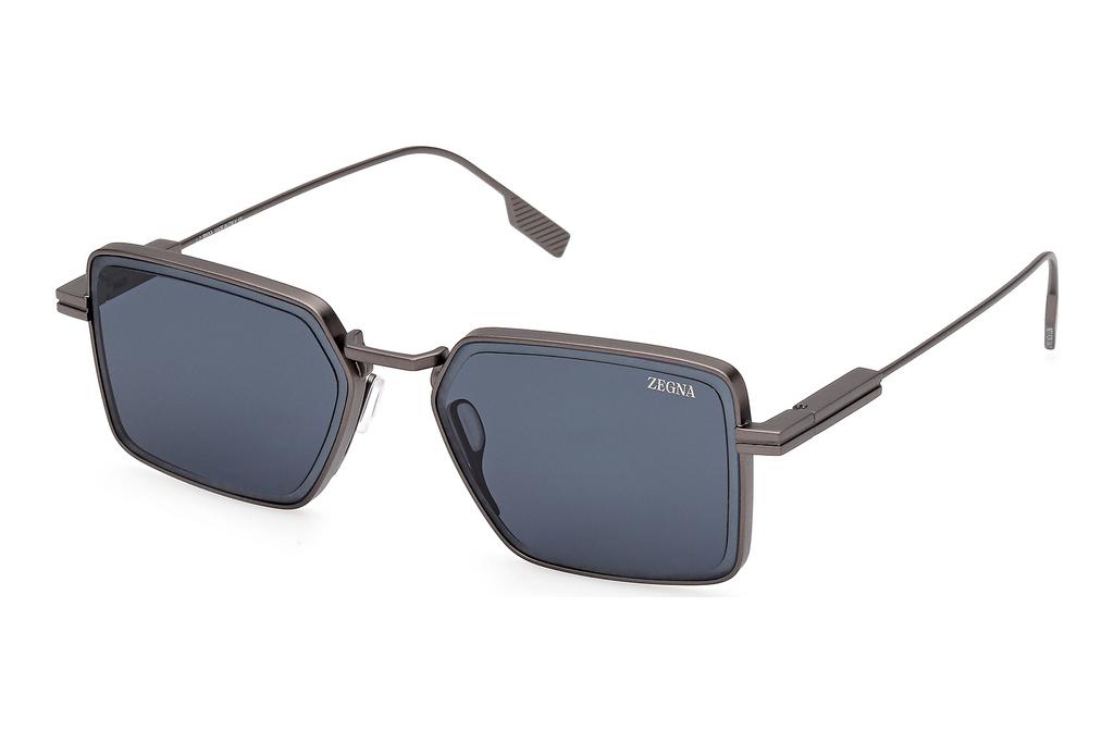 Zegna   EZ0243 09V blauMatt Gunmetal