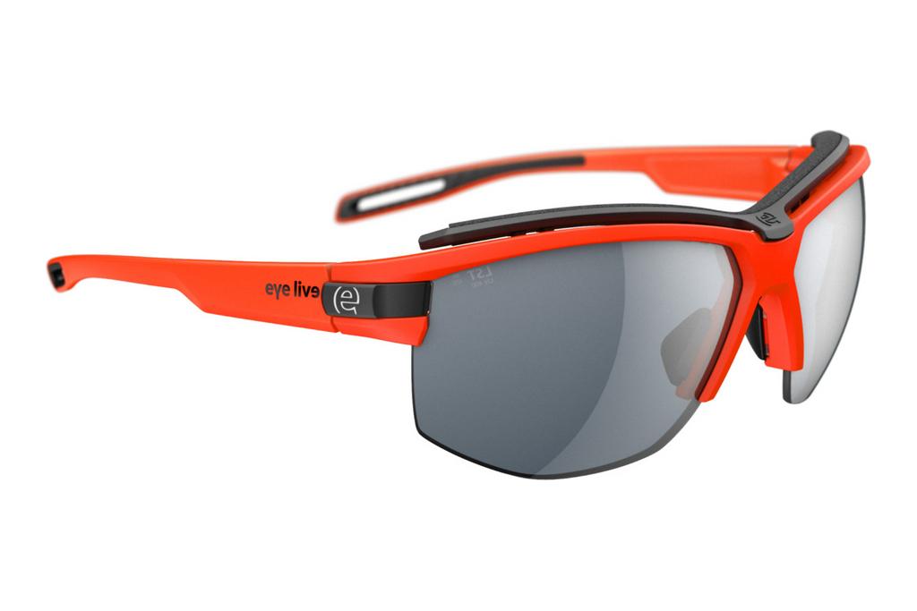 evil eye   E042 2500 blackneon orange matt/LST grey sil.