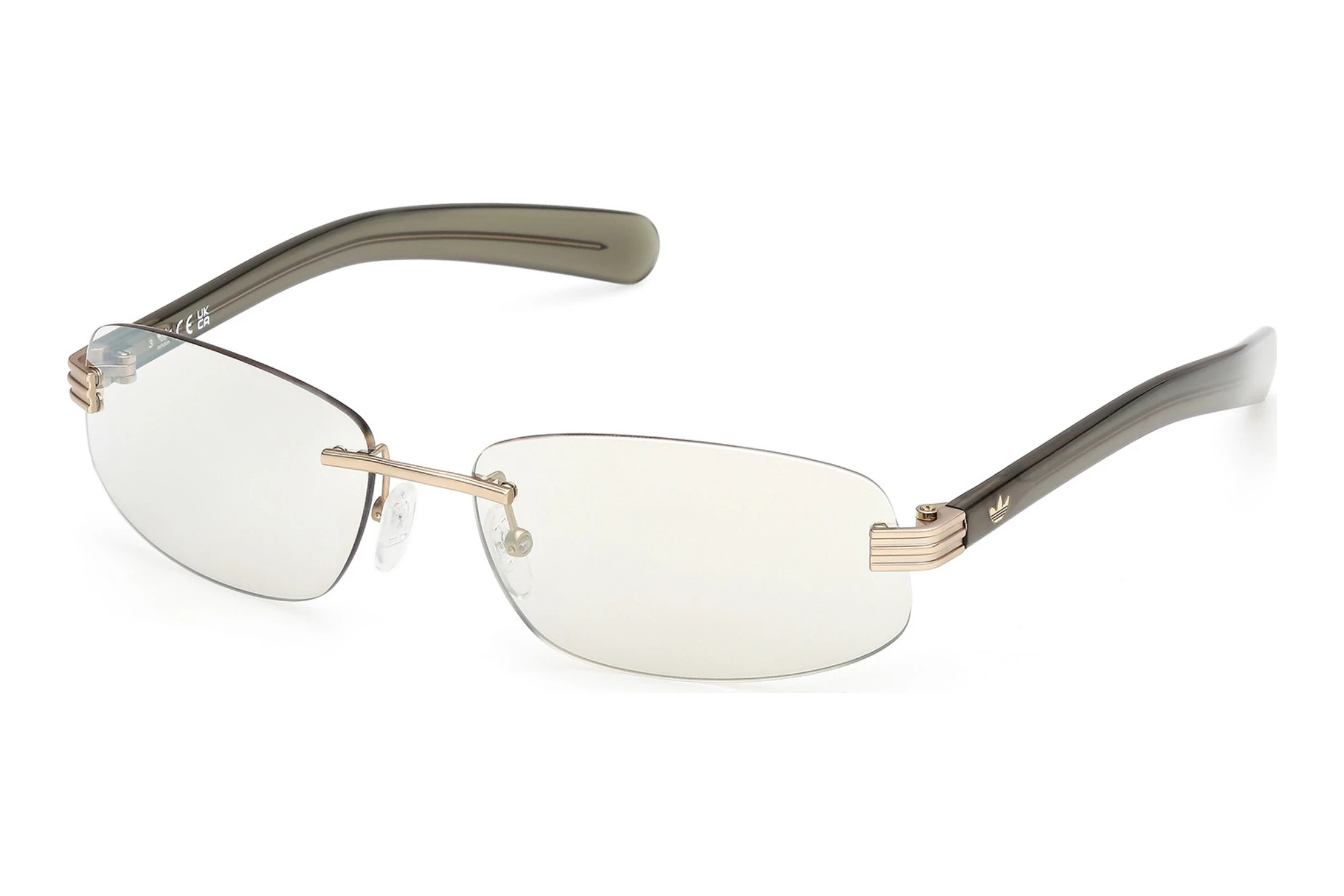 Adidas Originals   OR0130 32C grau verspiegeltGlänzend Blassgold