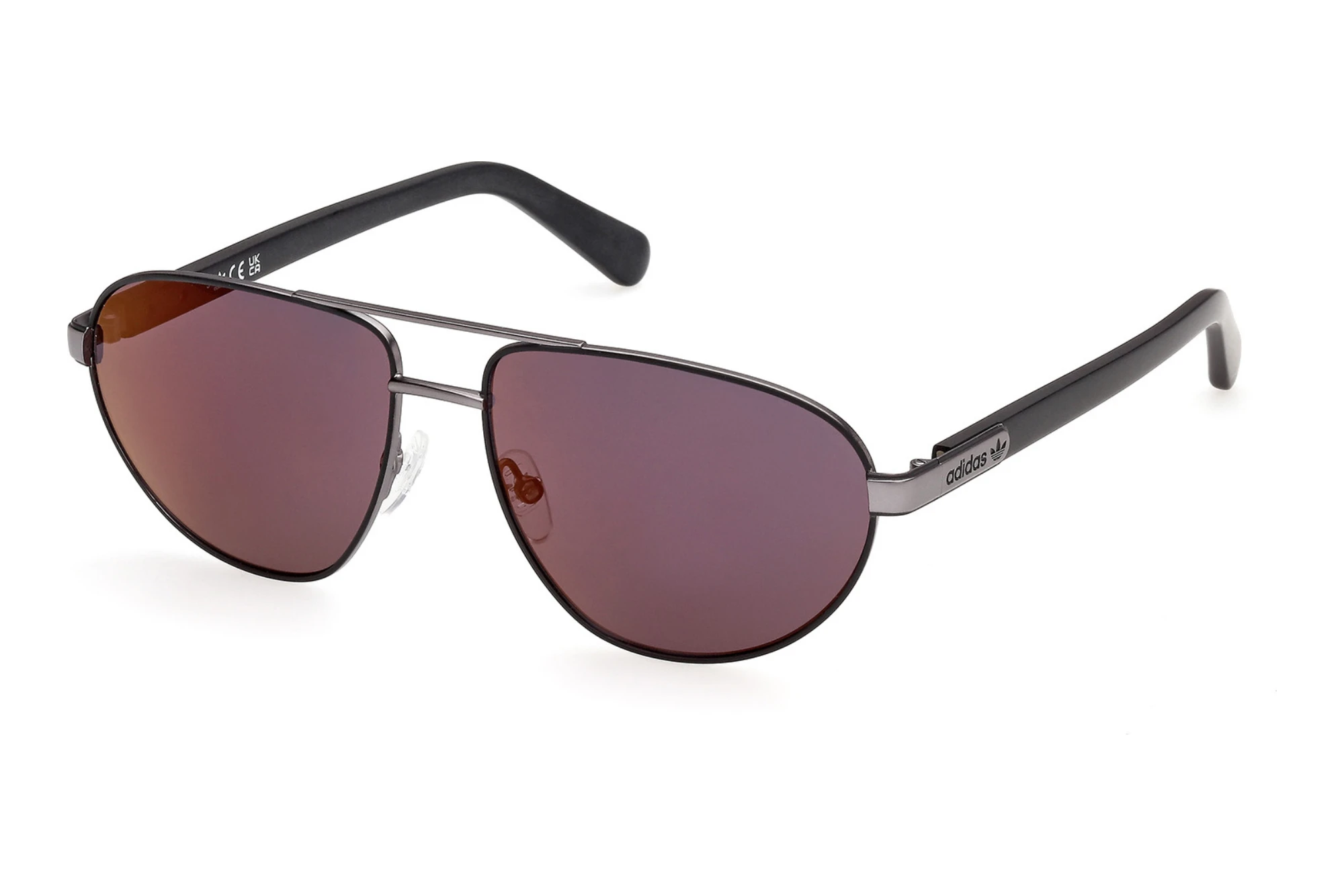 Adidas Originals   OR0148 02U bordeaux verspiegeltMatt Schwarz