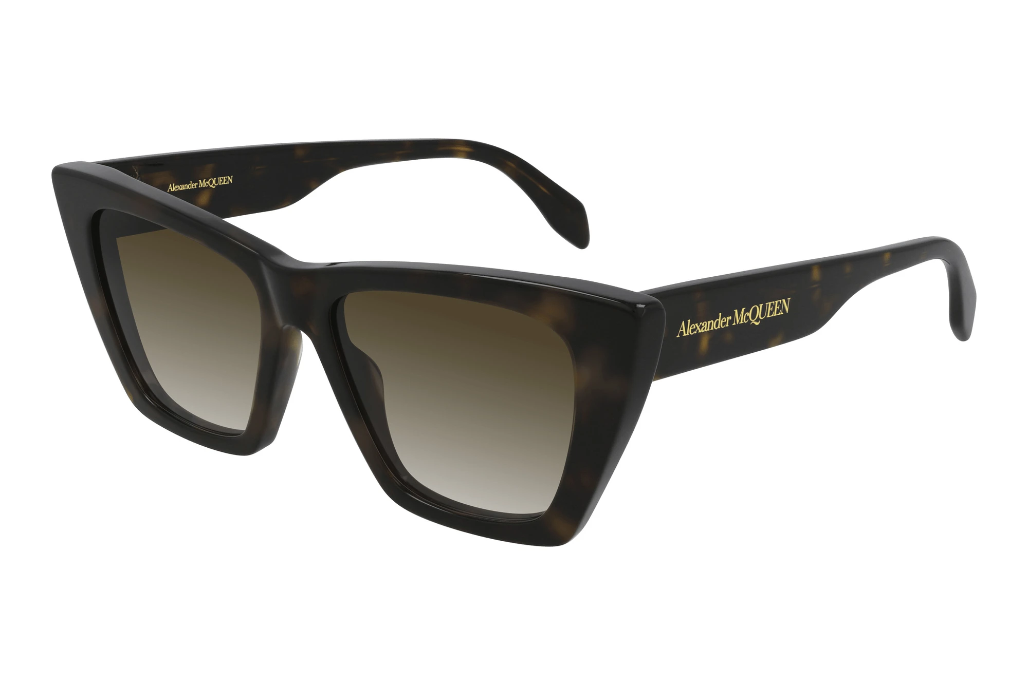 Alexander McQueen   AM0299S 002 BROWNHAVANA