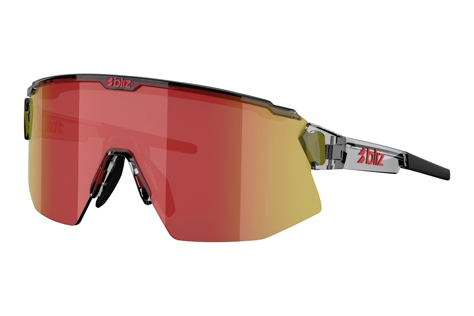 Bliz   ZB7002 700213 RedTransparent Dark Grey