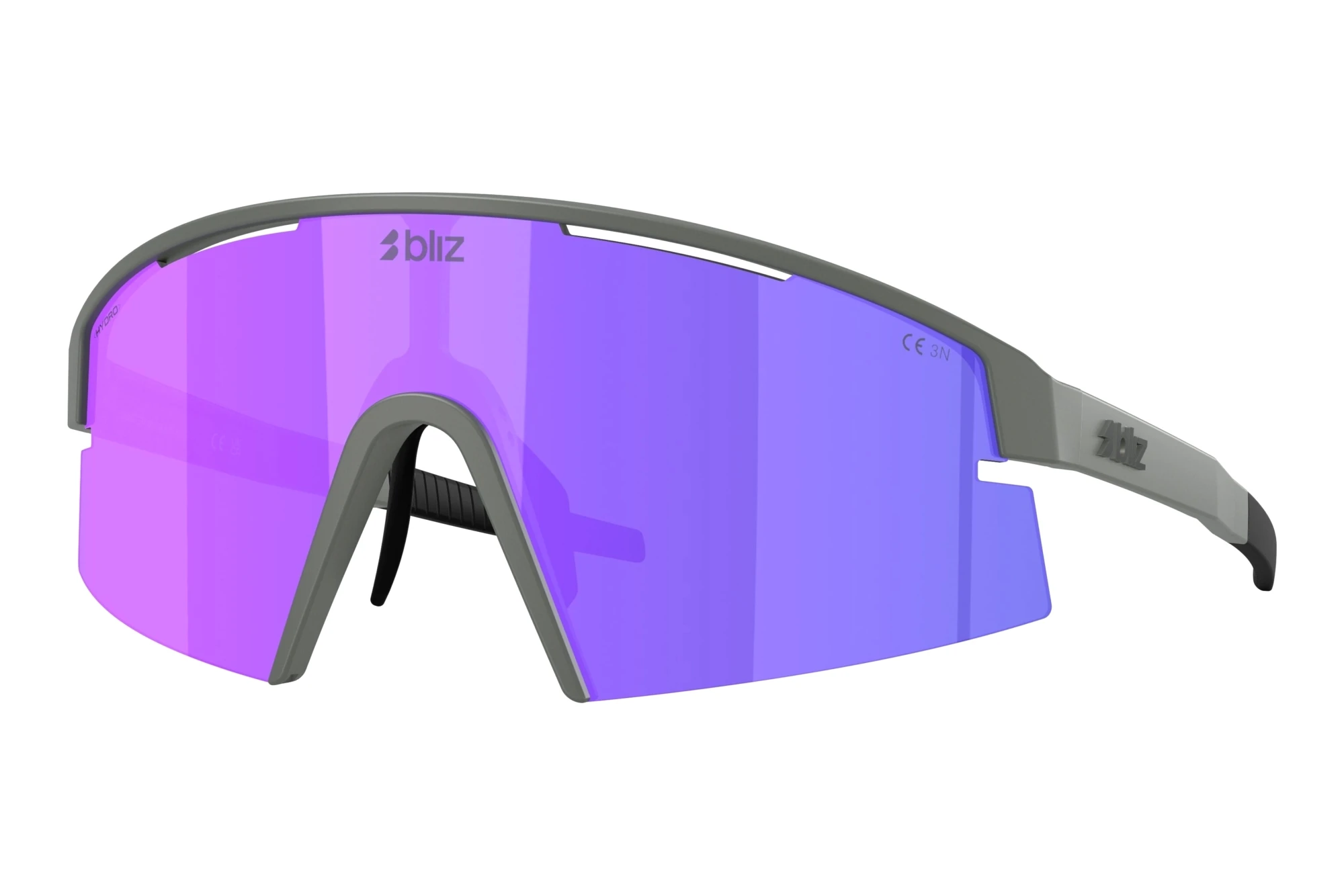 Bliz   ZB7023 702309 Smoke/Purple MulticolorMatte Grey