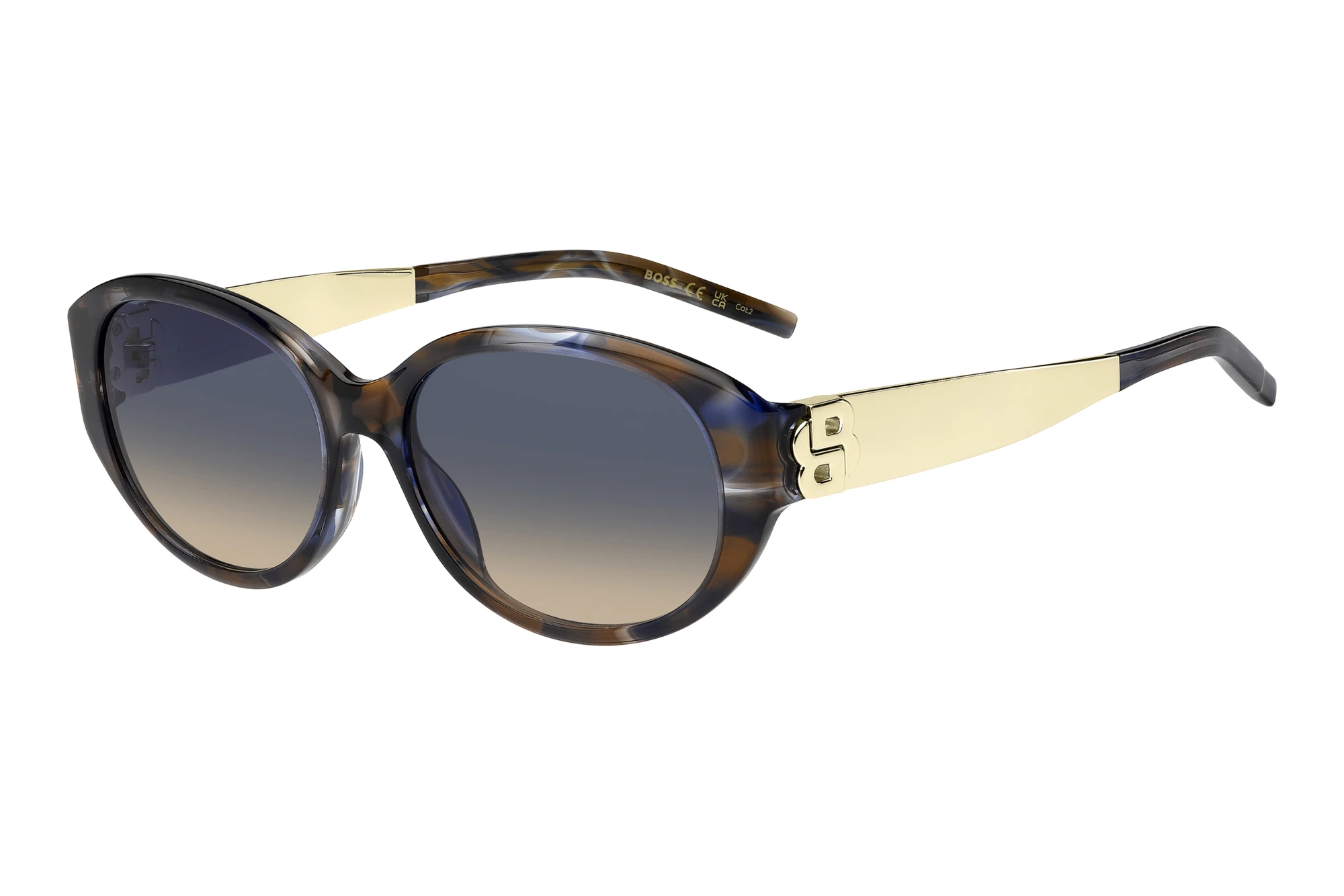 Boss   BOSS 2015/S X8Q/I4 BLUE SHADED PINKBROWN BLUE HAVANA