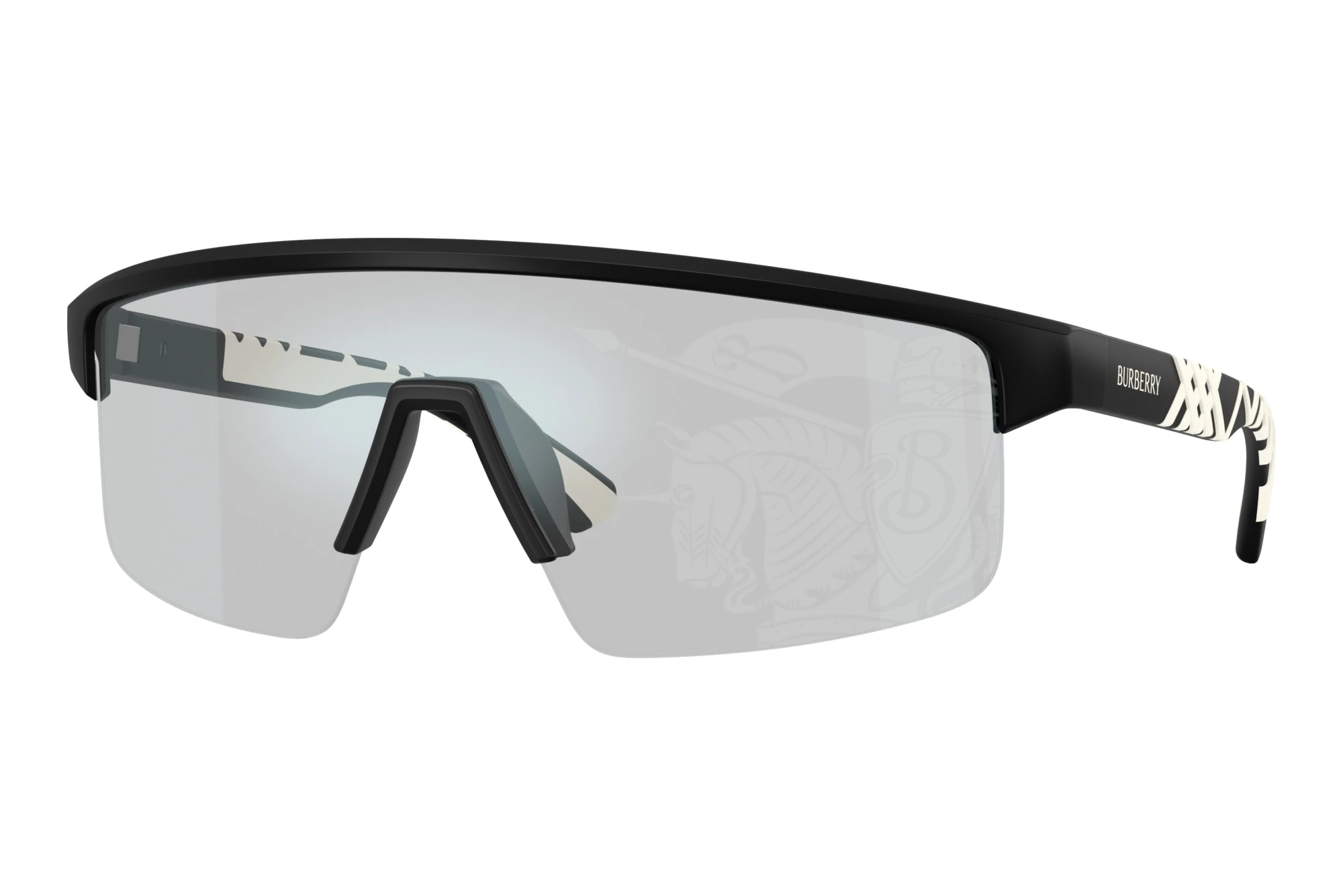 Burberry   BE4498 426569 Grigio Tampo ArgentoMatte Black