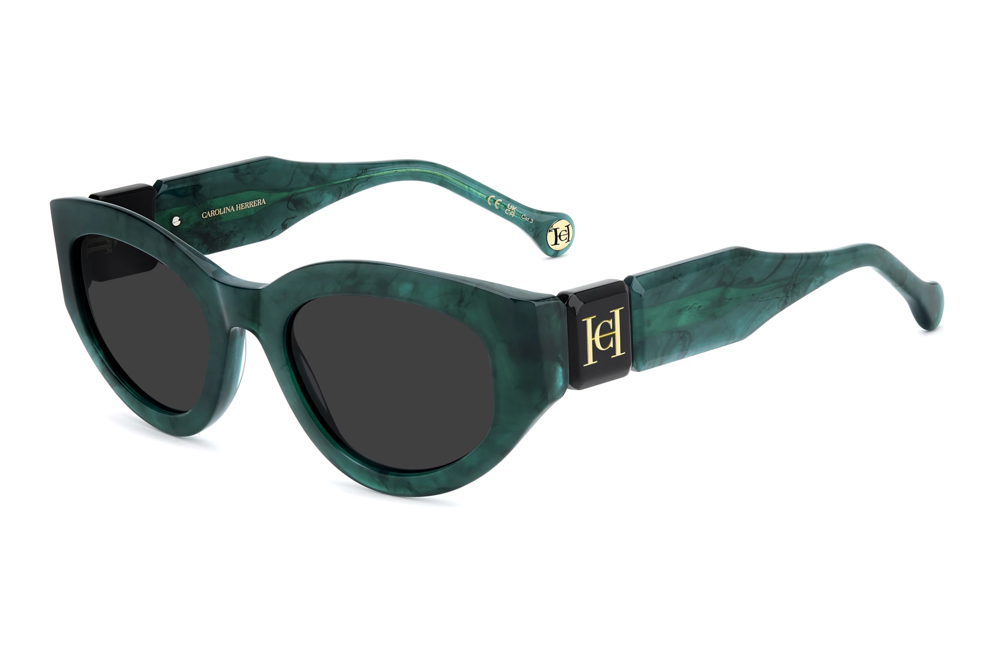 Carolina Herrera   HER 0370/S UHP/IR GREYGREEN MARBLE BLACK