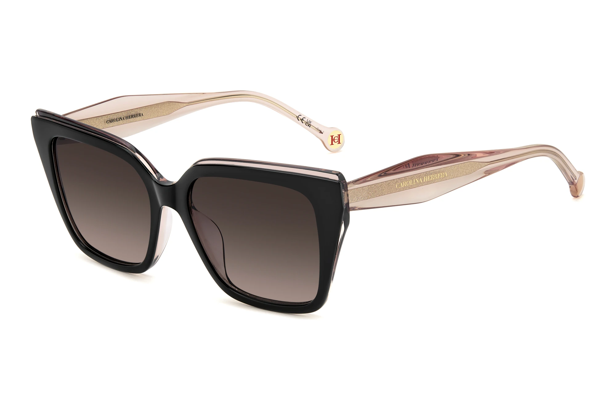 Carolina Herrera   HER 0403/G/S KDX/HA BROWN SHADEDBLACK NUDE