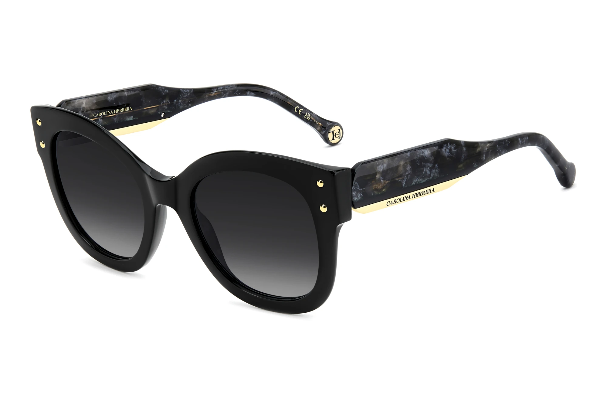 Carolina Herrera   HER 0410/S 807/9O GREY SHADEDBLACK