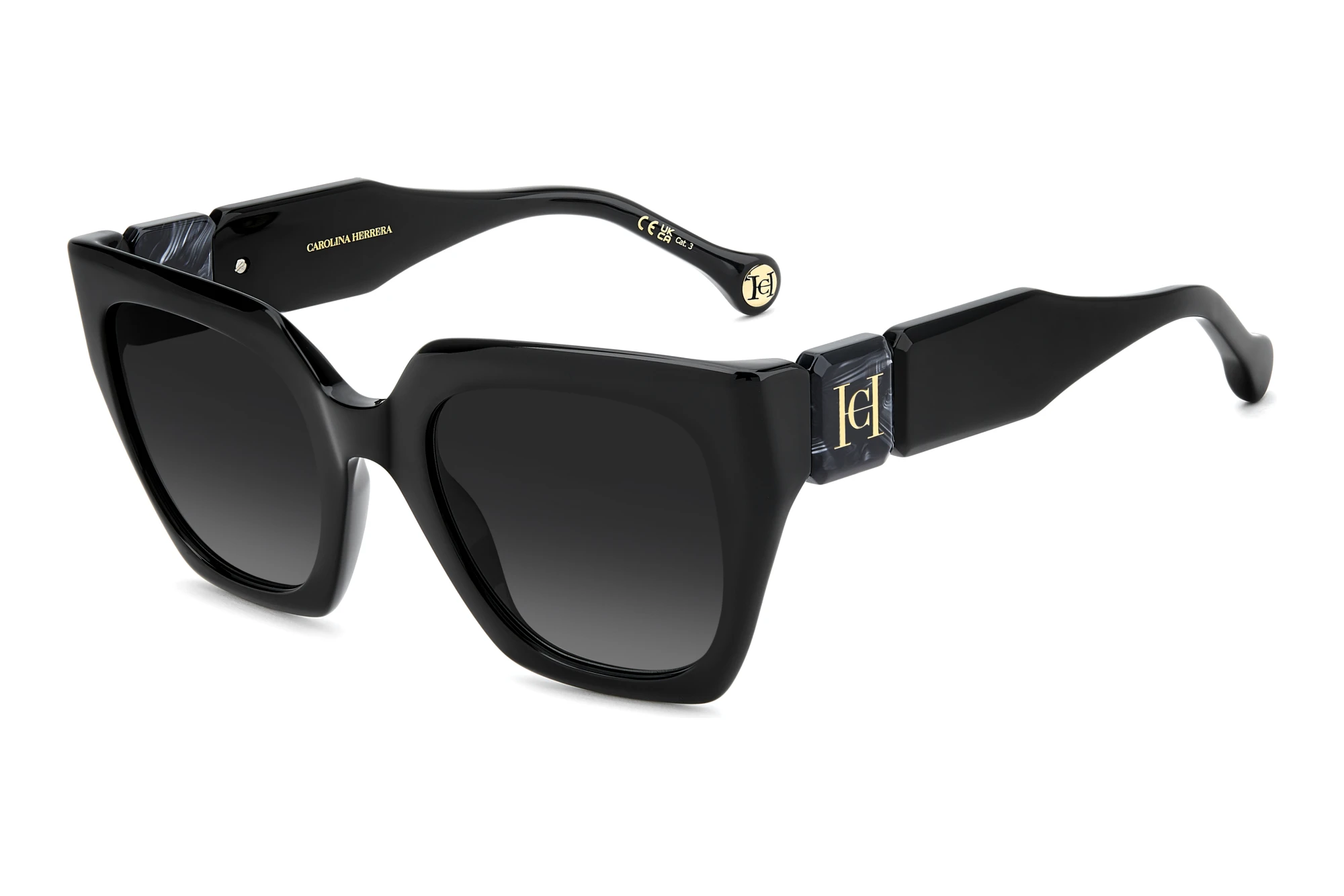 Carolina Herrera   HER 0414/S 807/9O GREY SHADEDBLACK