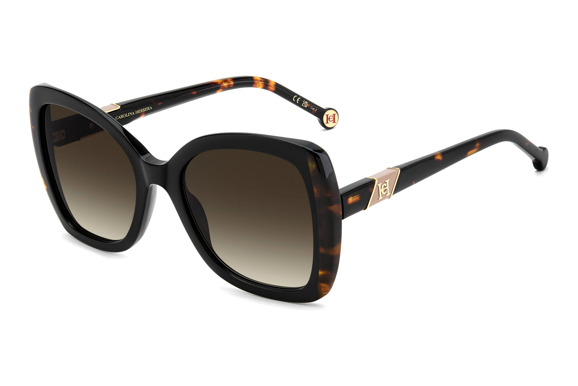 Carolina Herrera   HER 0429/S WR7/HA BROWN SHADEDBLACK HAVANA