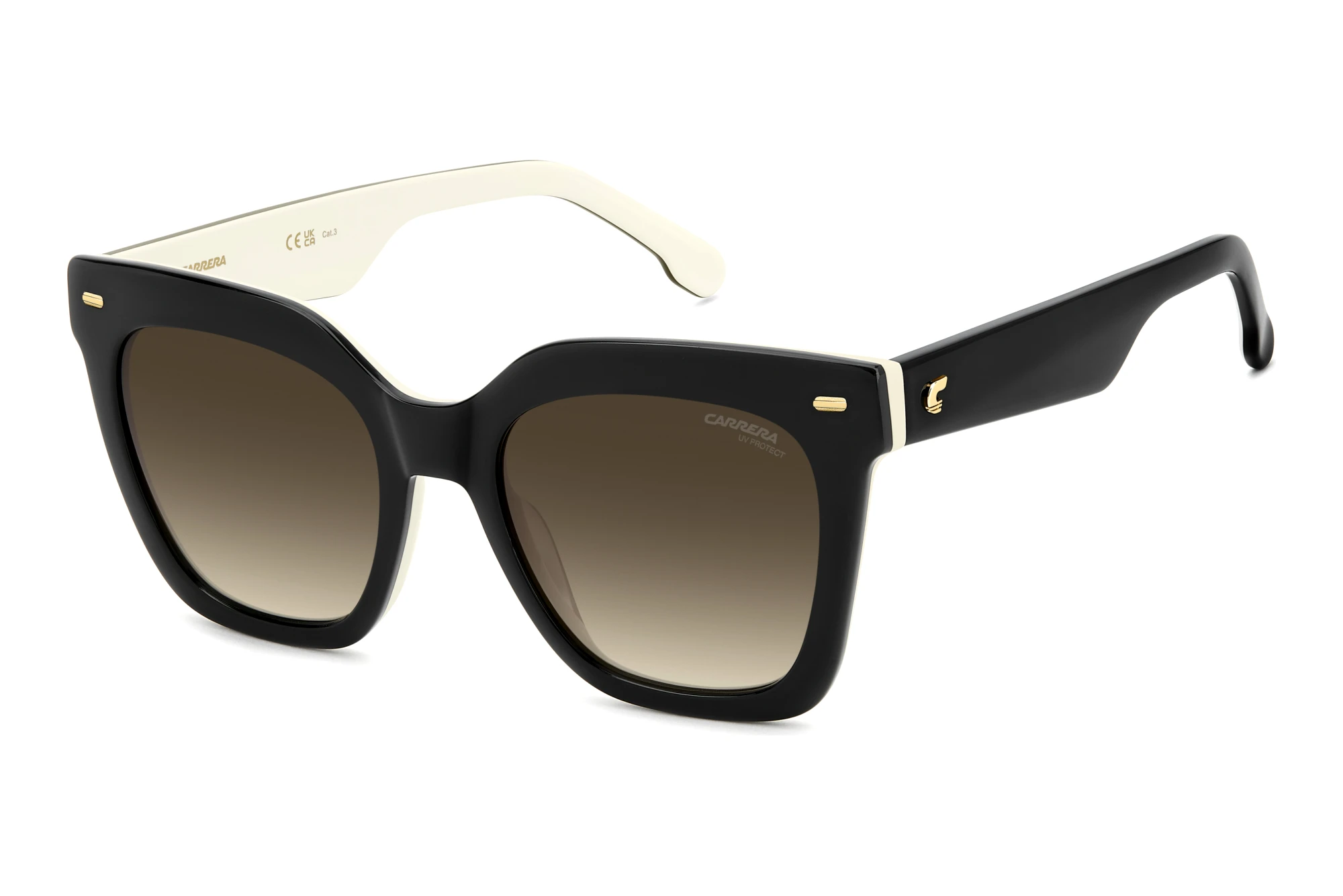 Carrera   CARRERA 3086/S 80S/HA BROWN SHADEDBLACK WHITE