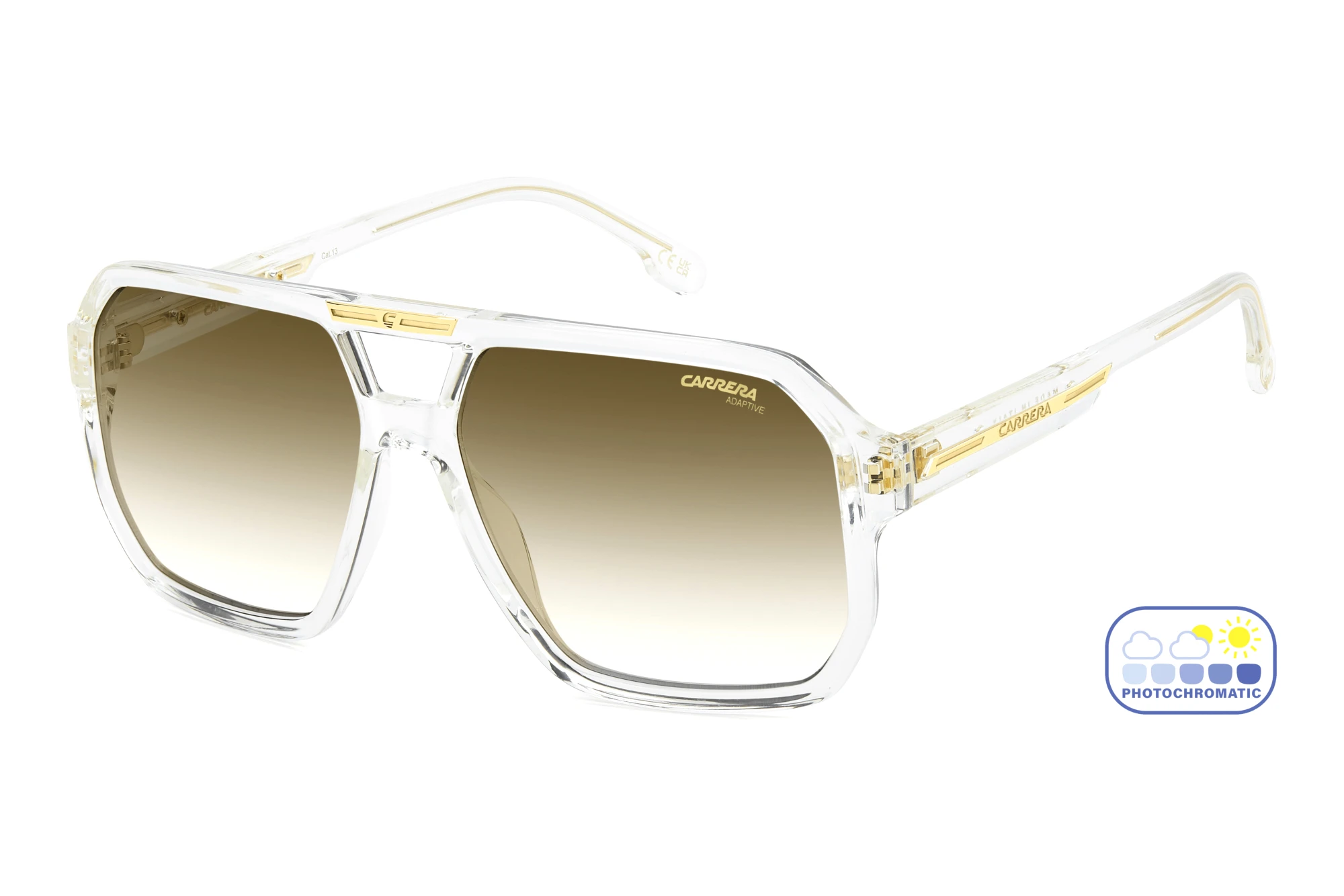 Carrera   VICTORY C 01/S 900/WB BROWN SHADED PHOTOCHROMATIC ANTIREFLEXCRYSTAL