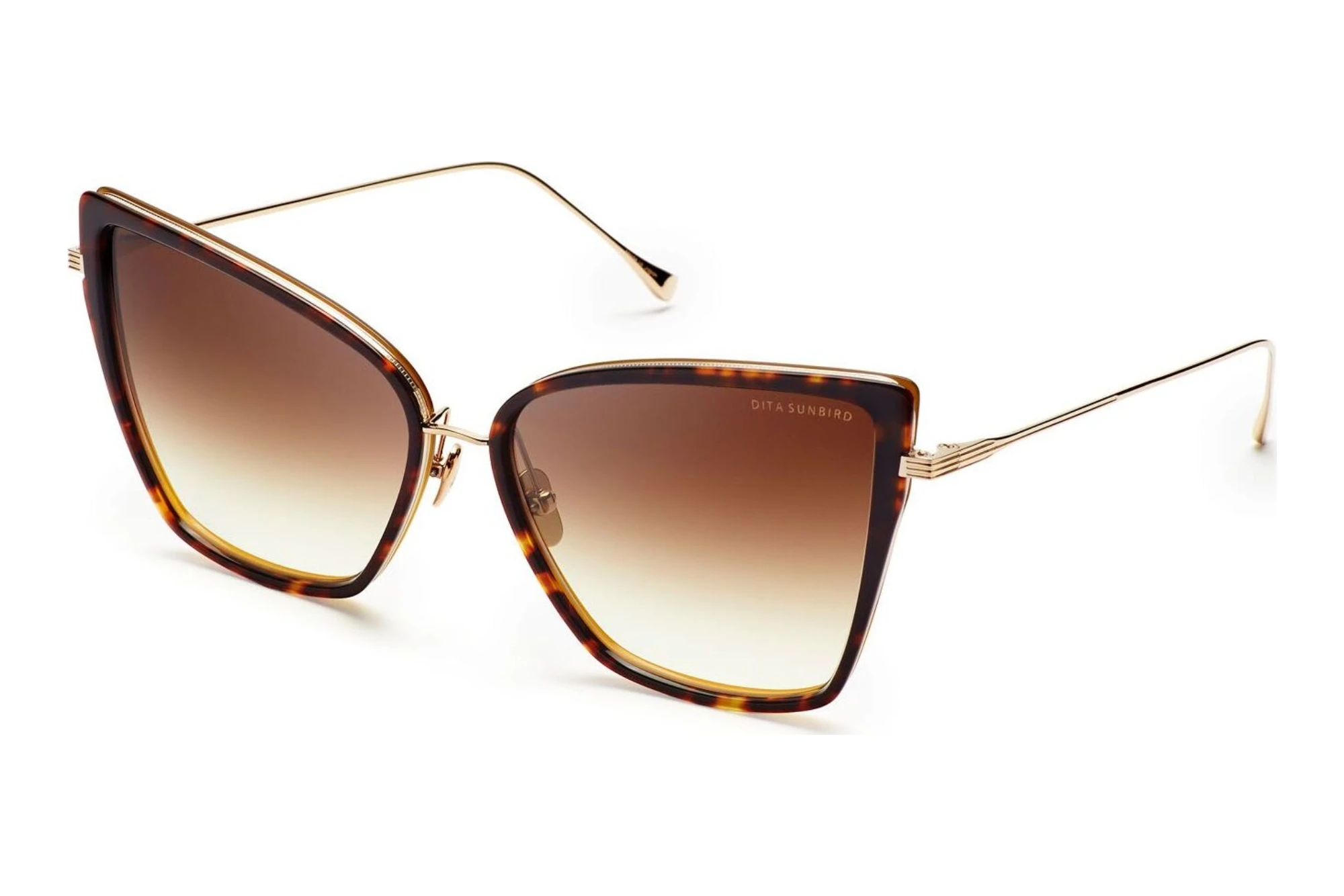 DITA   21013 B BROWN GRADIENTTORTOISE/CHAMPAGNE GOLD