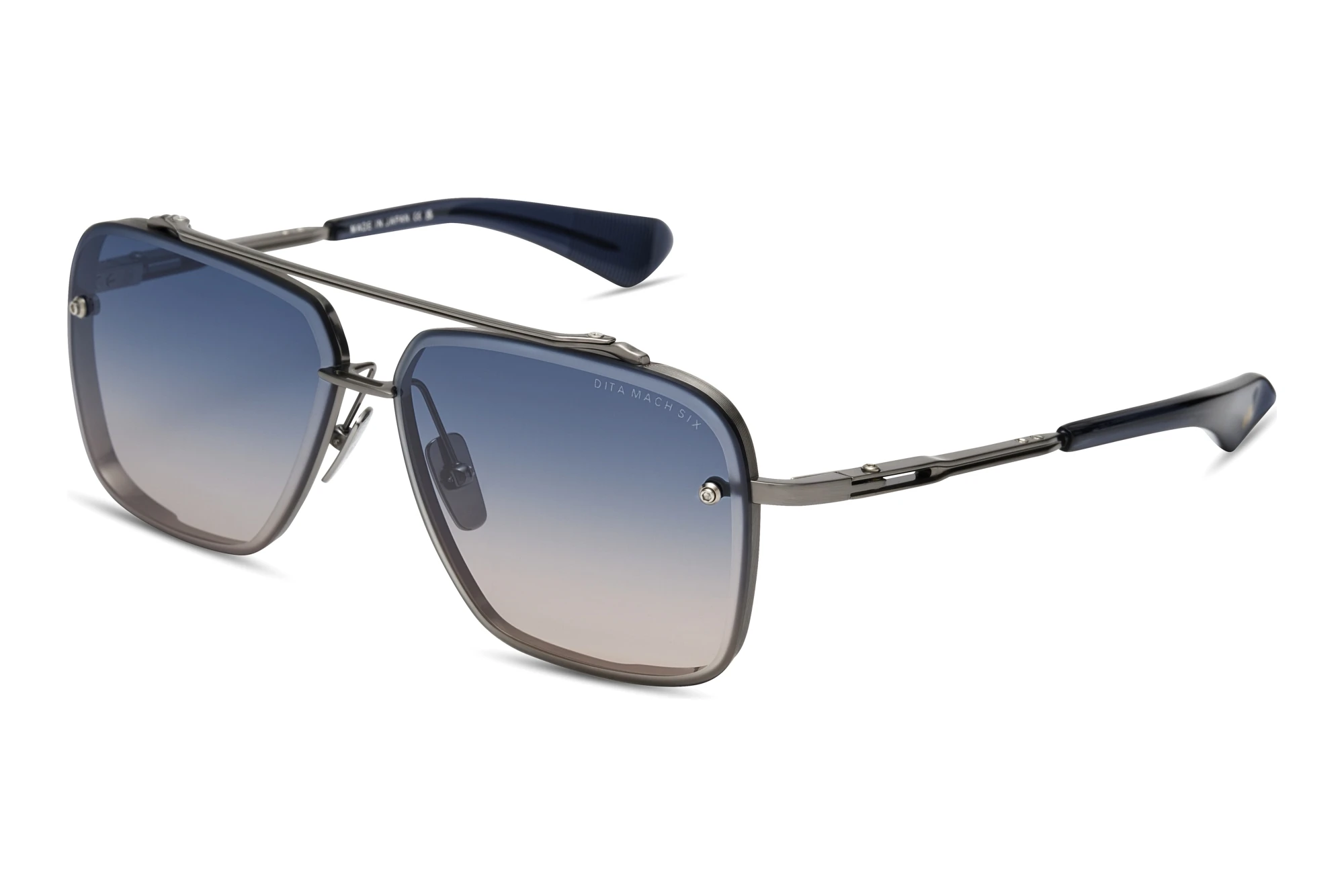 DITA   DTS-121 08 MOON SHORES GRADIENTANTIQUE SILVER - RAW TITANIUM