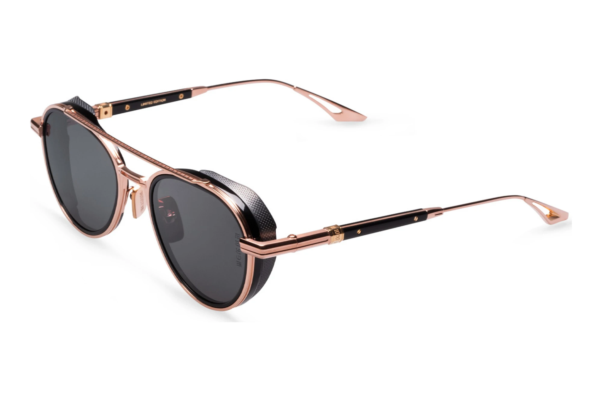 DITA-EPILUXURY   DES-004 03 DARK GREY POLARIZEDBLACK/ROSE GOLD