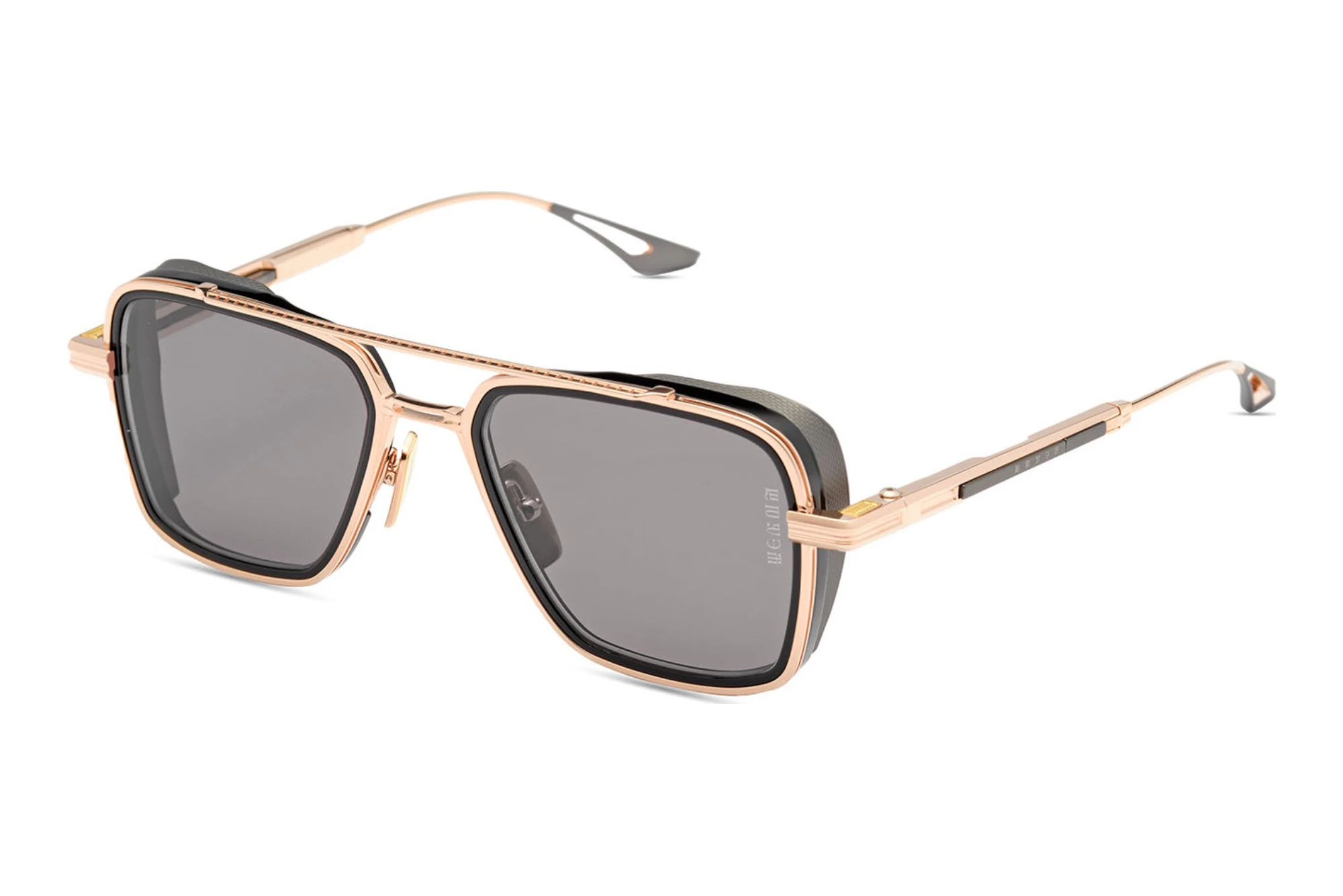 DITA-EPILUXURY   DES-008 06A DARK GREY - ARROSE GOLD - BLACK - BLACK IRON