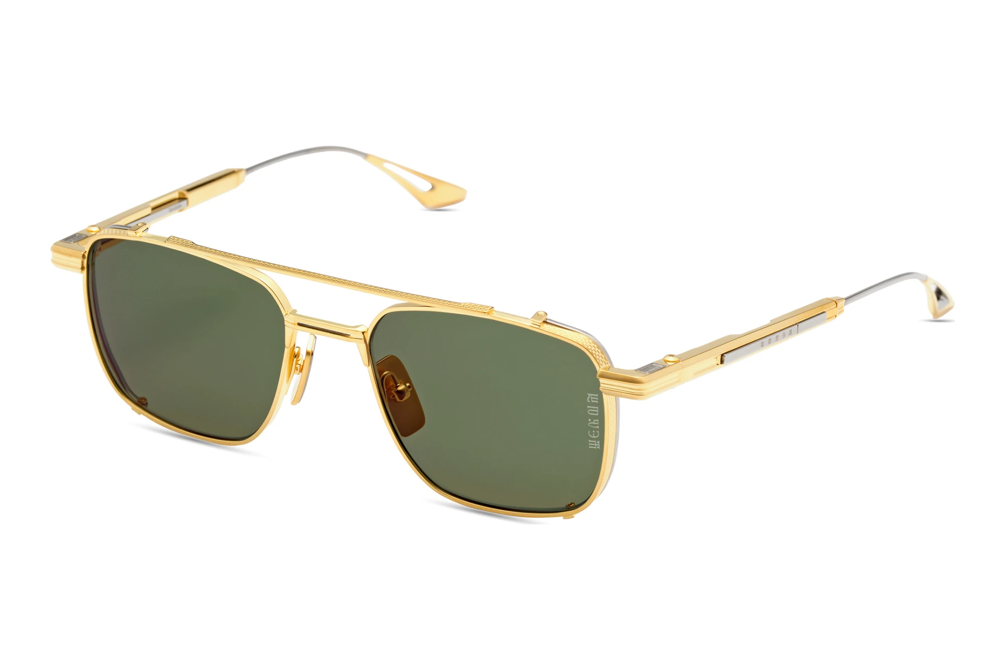 DITA-EPILUXURY   DES-019 02A GREEN AR22K GOLD PLATED - BLACK PALLADIUM