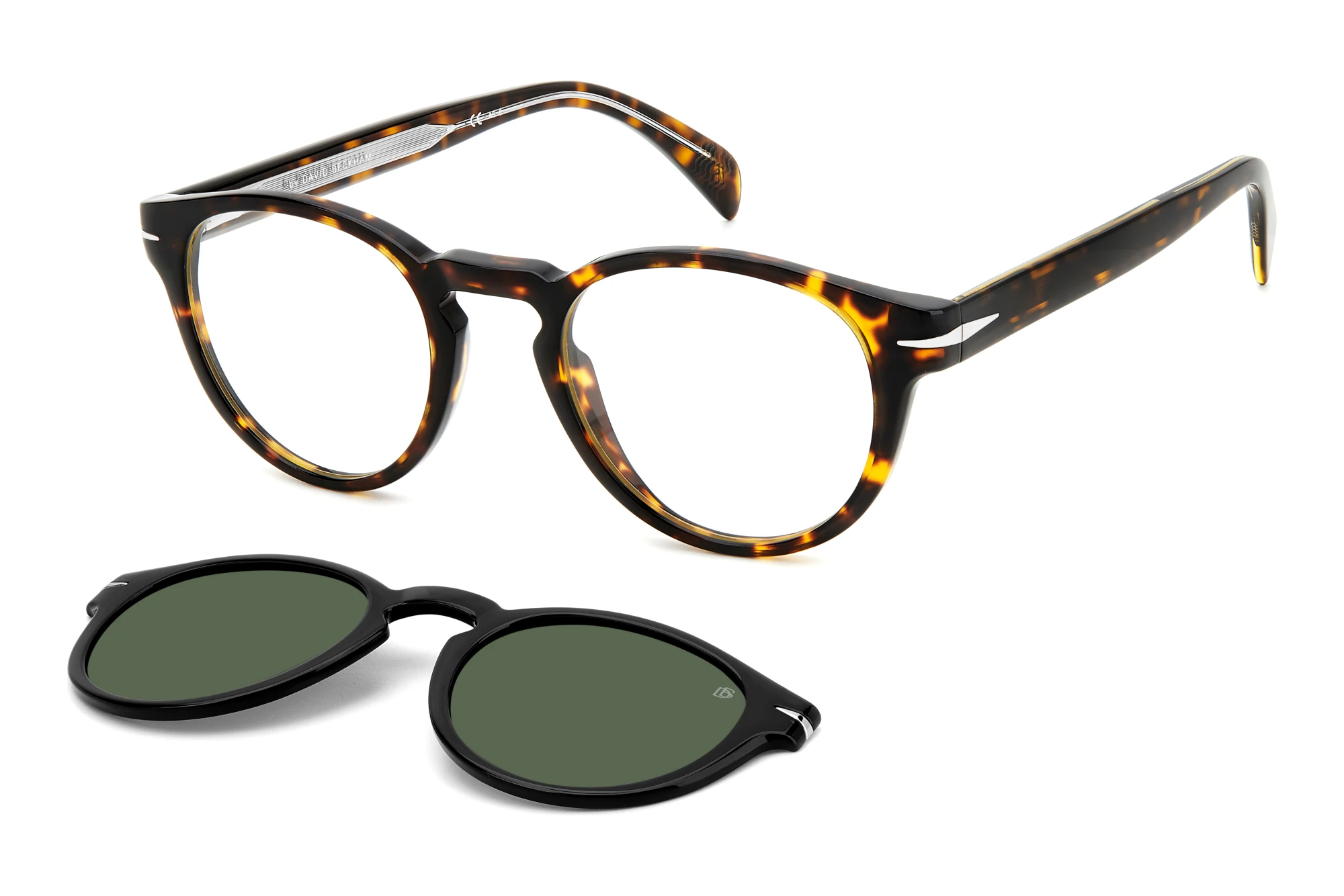 David Beckham   DB 7104/CS 086/UC GREEN POLARIZEDHAVANA