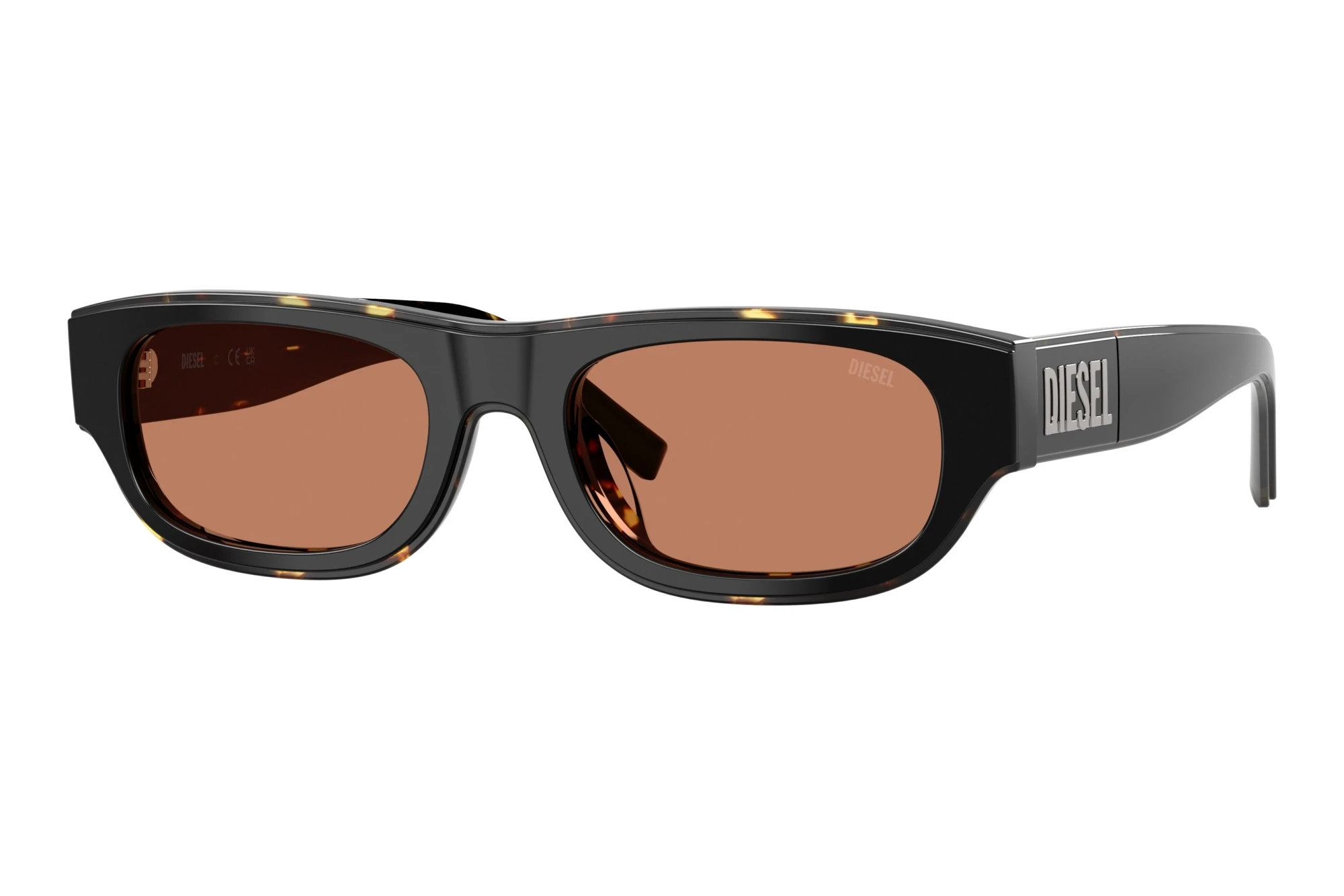 Diesel   DL2022U 207173 BrownTop Black Havana Yellow