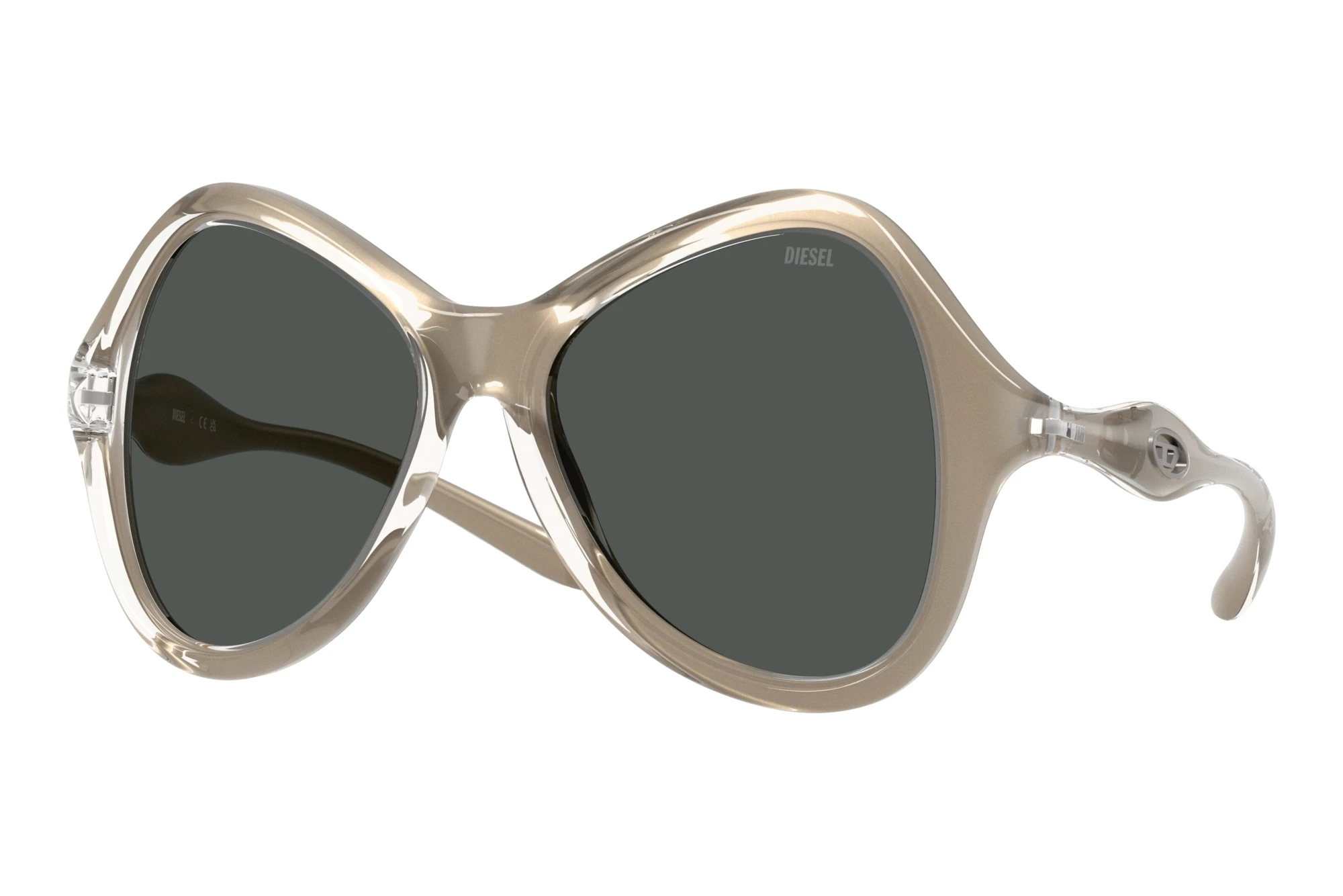 Diesel   DL3010U 203587 Dark GreyCrystal/Varnish