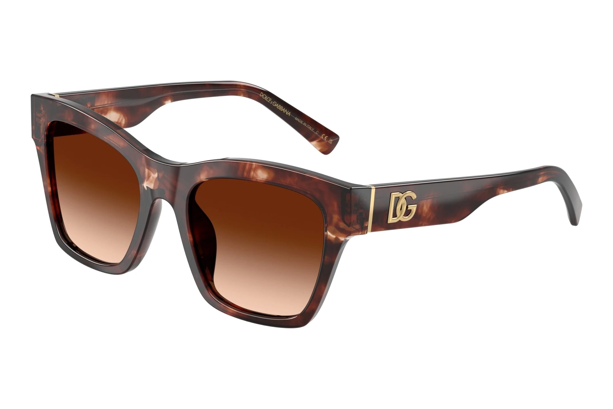 Dolce & Gabbana   DG4512 322274 Brown GradientDark Red Havana