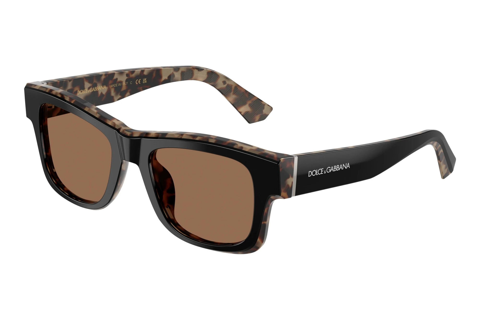 Dolce & Gabbana   DG4515 341773 Dark BrownBlack On Red Havana