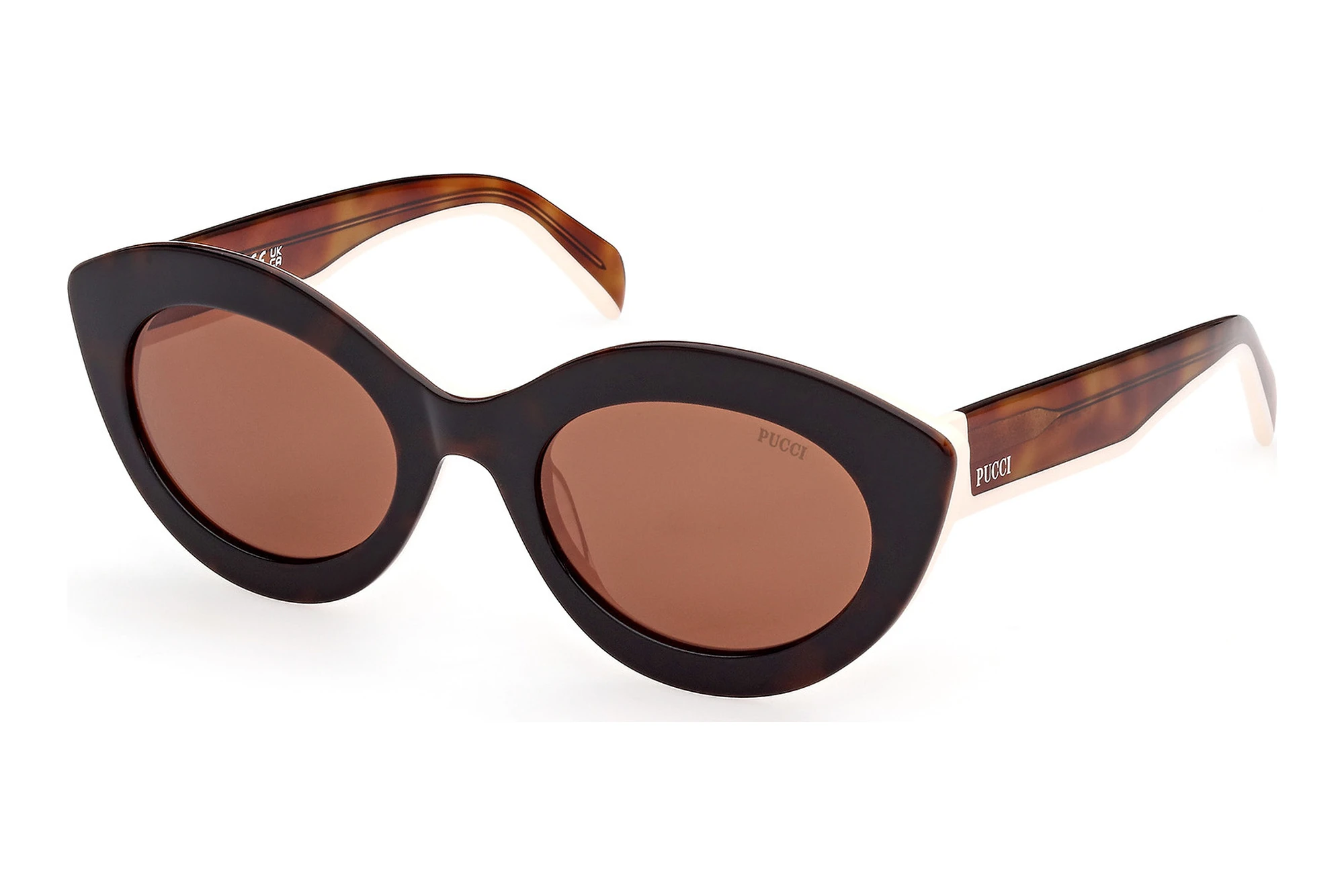 Emilio Pucci Black and Brown Sunglasses Emilio Pucci Women main image 4