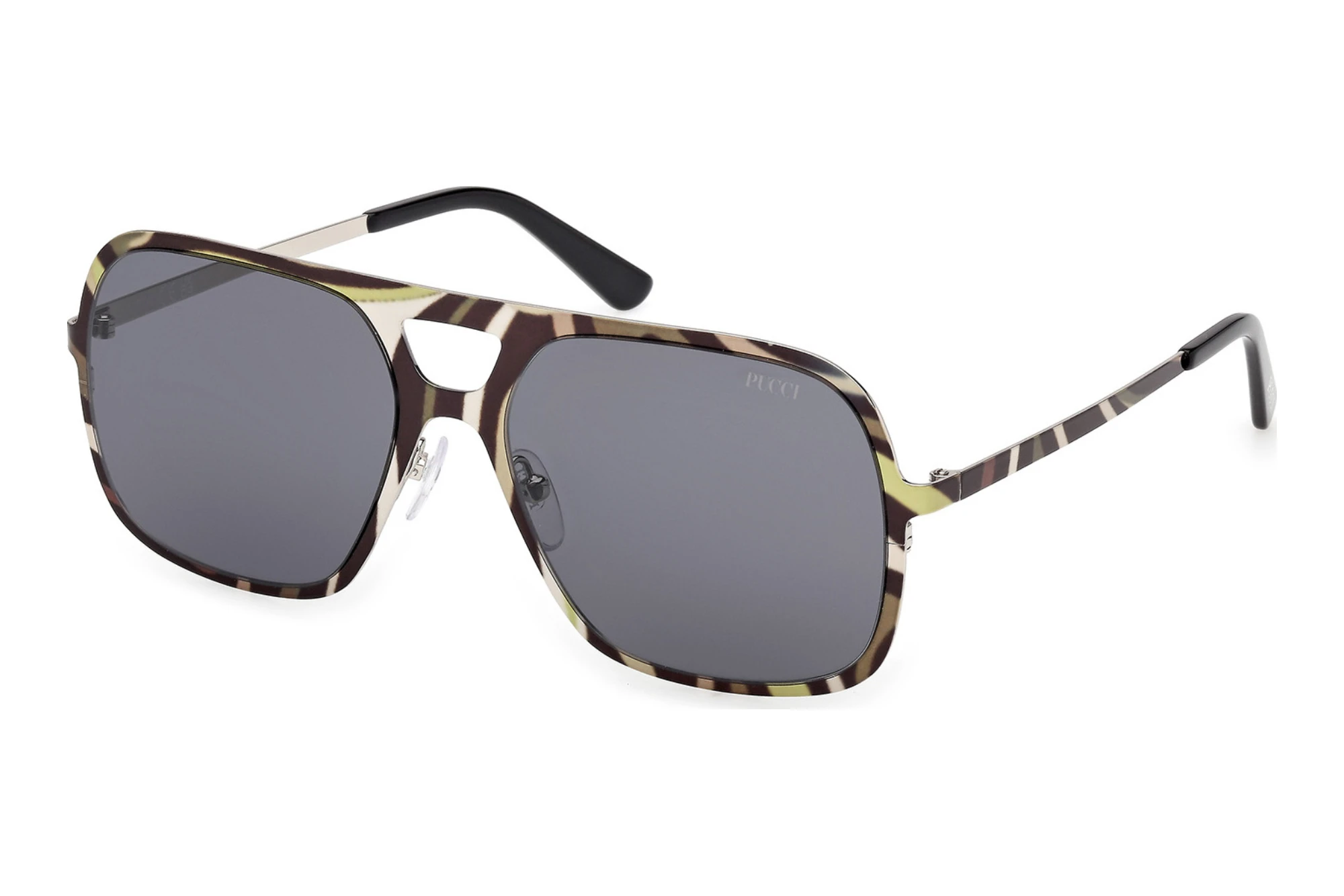 Emilio Pucci   EP0238 20A grauAnimalier/Muster